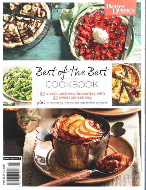 Best of the Best Cookbook: 94 Classic and New favourites with 34 Sweet Sensations