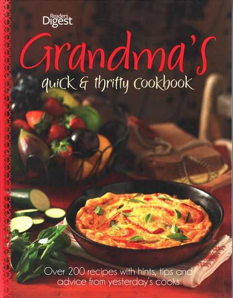 Grandma's Quick & Thrifty Cookbook
