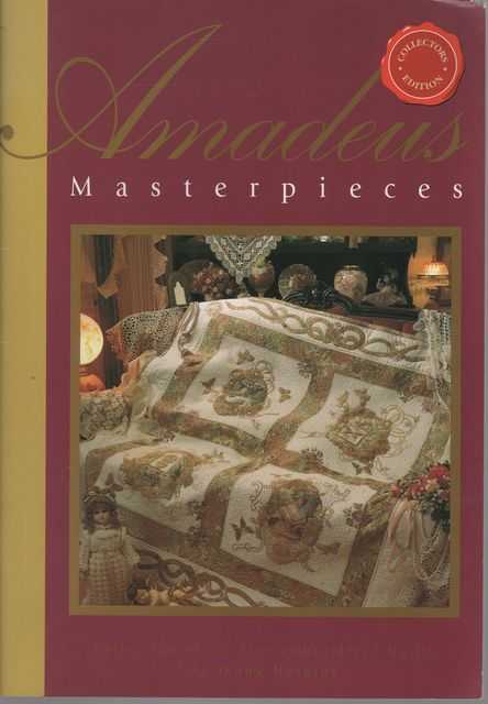 Amadeus Masterpieces: Collection of Machine Embroidered Quilts