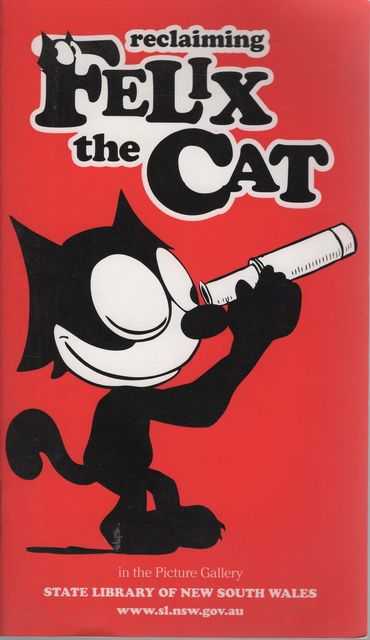 Reclaiming Felix the Cat in the Picture Gallery, State Library of New South Wales