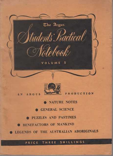 The Argus Students Practical Notebook Volume 5