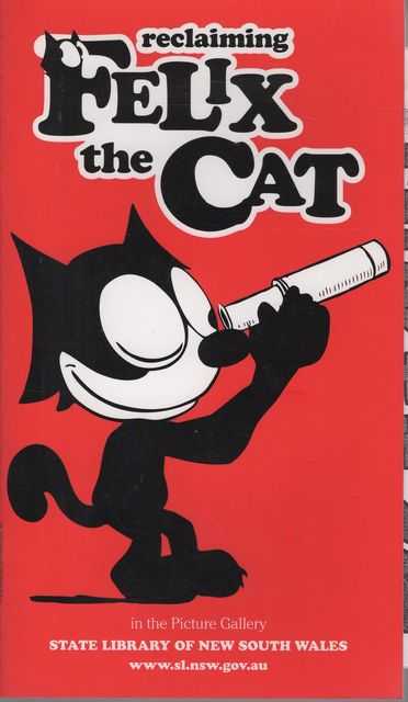 Reclaiming Felix the Cat in the Picture Gallery, State Library of New South Wales