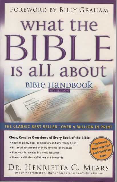 What the Bible is All About: Bible Handbook: NIV Edition