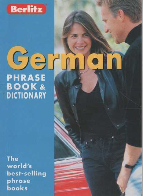 Berlitz German Phrasebook & Dictionary