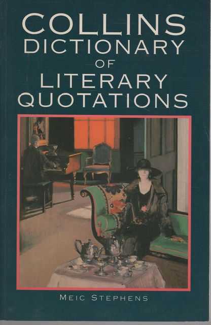 Collins Dictionary of Literary Quotations