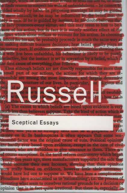 Bertrand Russell - Sceptical Essays
