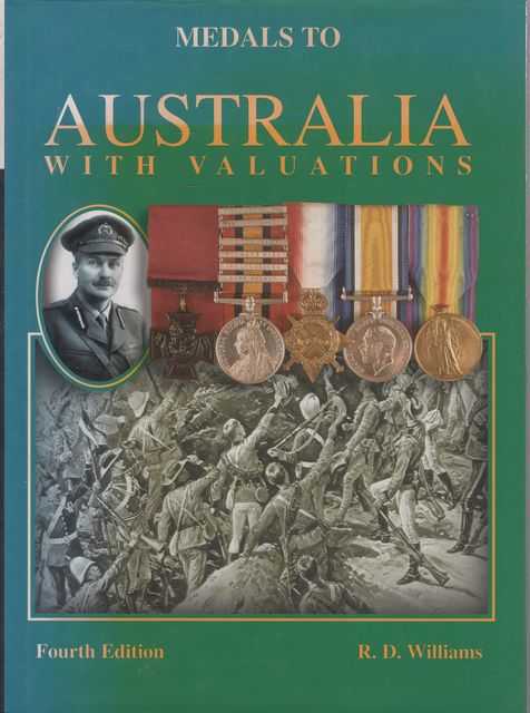 Medals to Australia with Valuations from 1858-1999