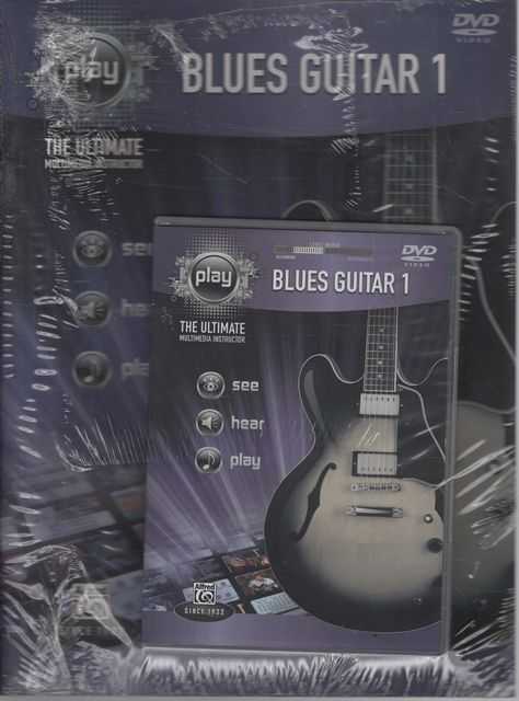 Blues Guitar 1 [Includes DVD] Still Sealed