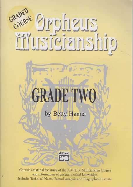 Orpheus Musicianship [Graded Course] Grade Two