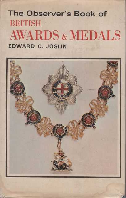 The Observer's Book of British Awards & Medals