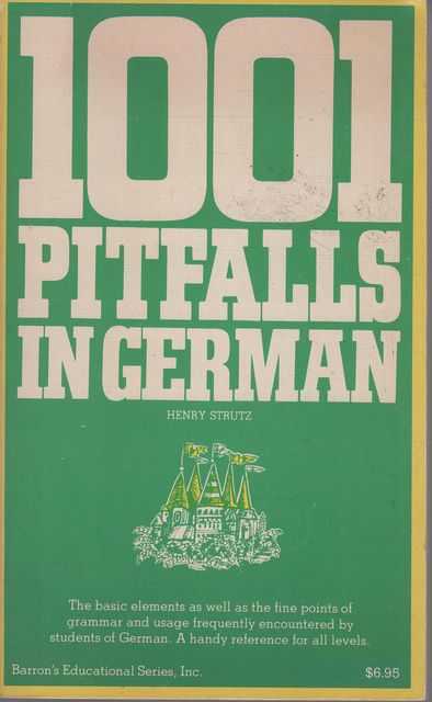 1001 Pitfalls in German
