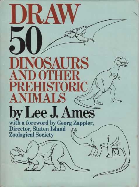 Draw 50 Dinosaurs and Other prehistoric Animals