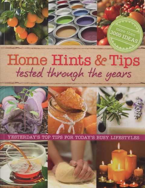 Home Hints & Tips Tested Through The Years