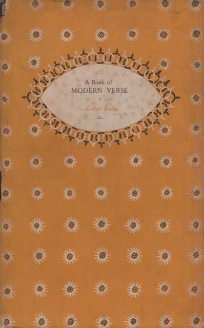 A Book of Modern Verse