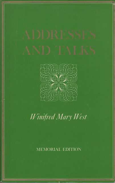 Addresses and Talks