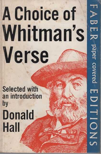 A Coice of Whitman's Verse