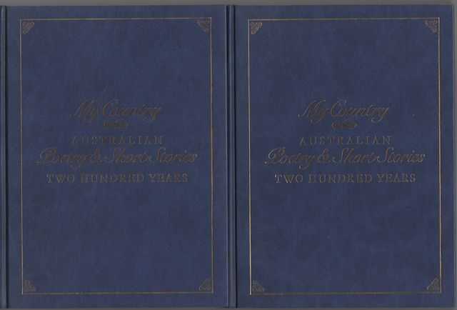 My Country - Australian Poetry & Short Stories - Two Hundred Years [2 Vol Set]